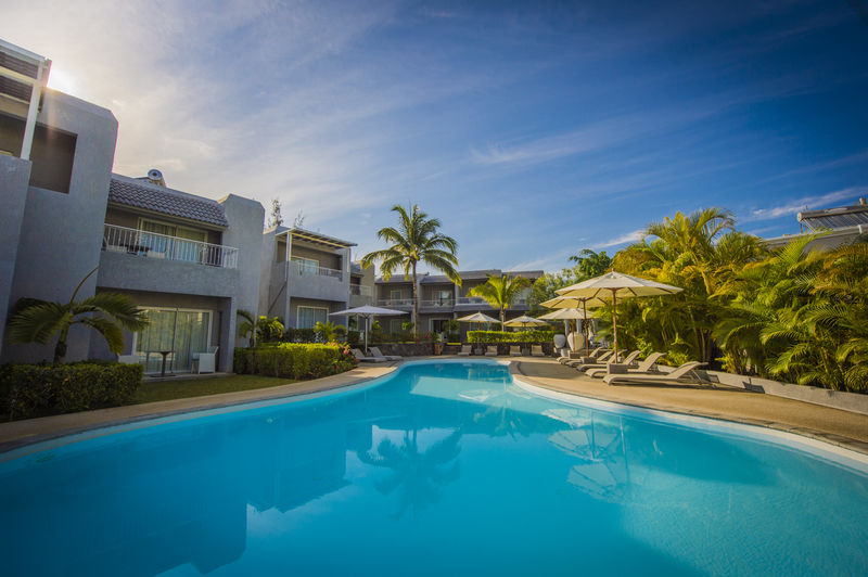 Voile Bleue Boutique Hotel Pointe aux Piments Eksteriør bilde